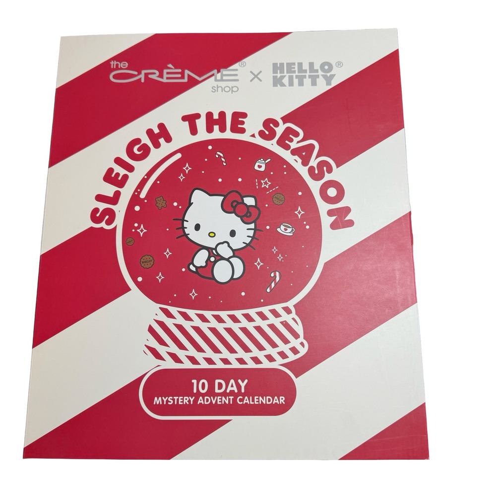 The Creme Shop Hello Kitty Sleigh Season 10 Day‎ Mystery Advent Calendar Beauty